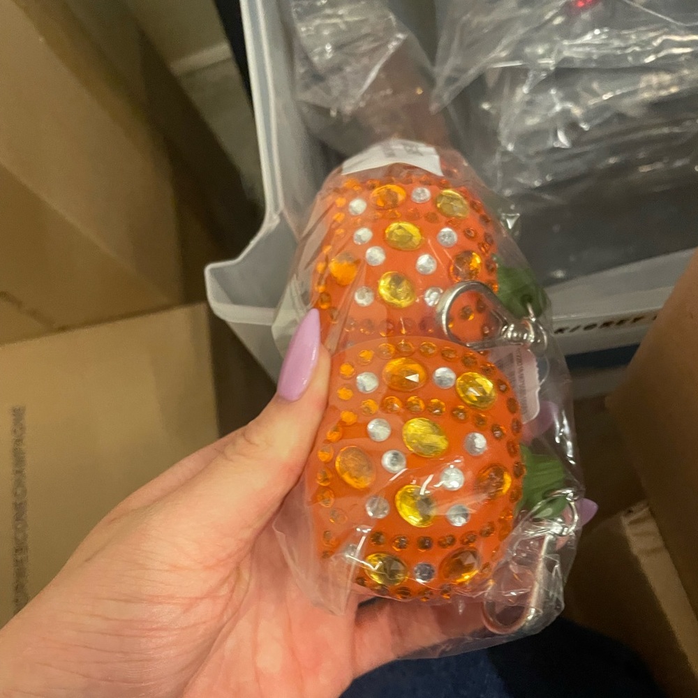 NEW Bath & body works Pumpkin Halloween pocketbac holders